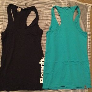 Bench racer back tank tops size medium